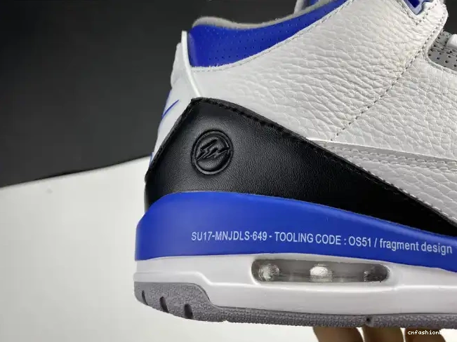 Retro Air 3 Jordan White Blue CT8532-040 0706